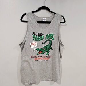 Gray Florida Yard Dog Tank Top